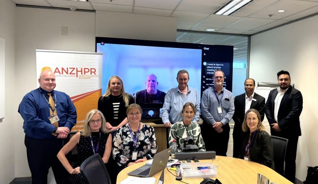 ANZHPR group photo names removed