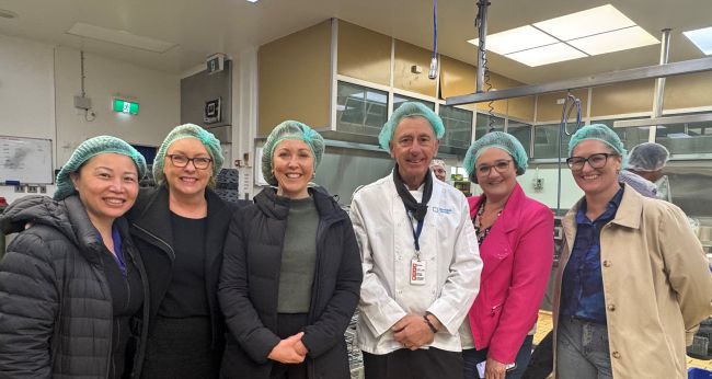 Catering Managers tour Monash CPK