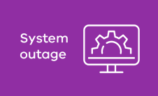 system outage icon